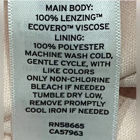 ABOUND Sweetheart Tie Neck Dress Women's Small Pink Abstract Short Sleeve Mini - Picture 9 of 14